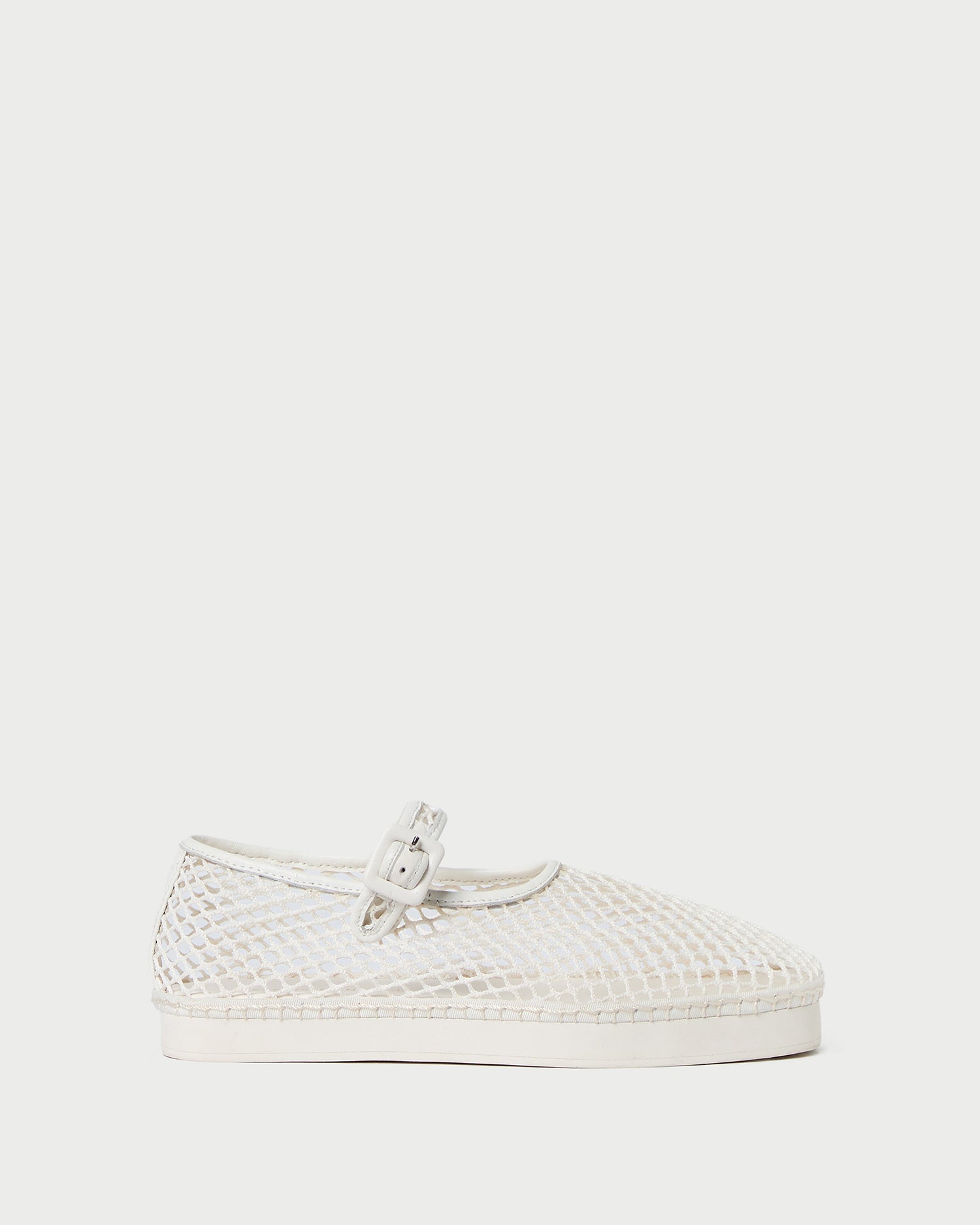 Loeffler Randall Women / Rita White Netted Mary Jane