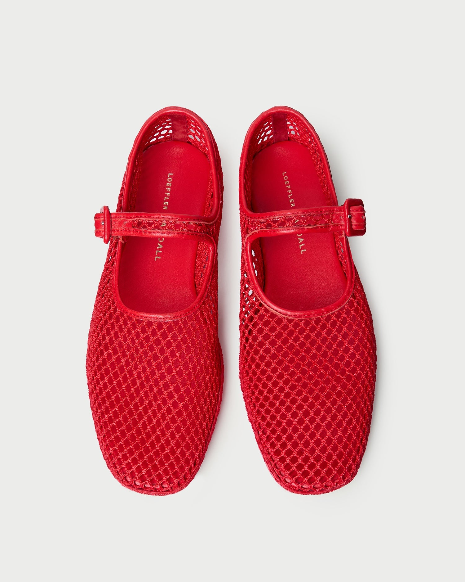 Loeffler Randall Women / Rita Red Netted Mary Jane