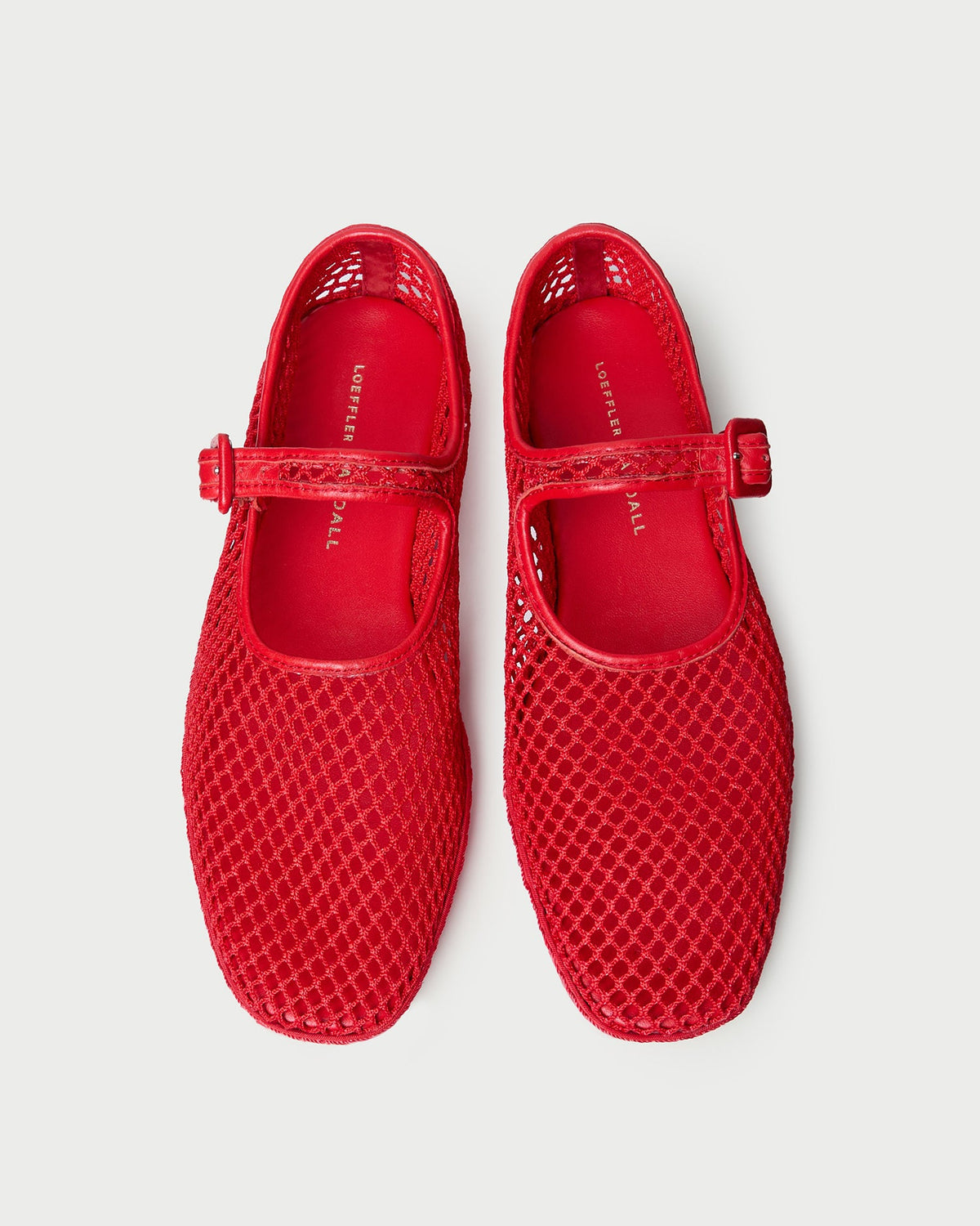 Loeffler Randall Women / Rita Red Netted Mary Jane