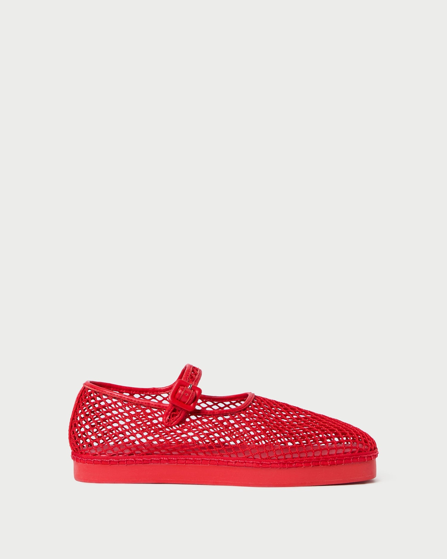 Loeffler Randall Women / Rita Red Netted Mary Jane