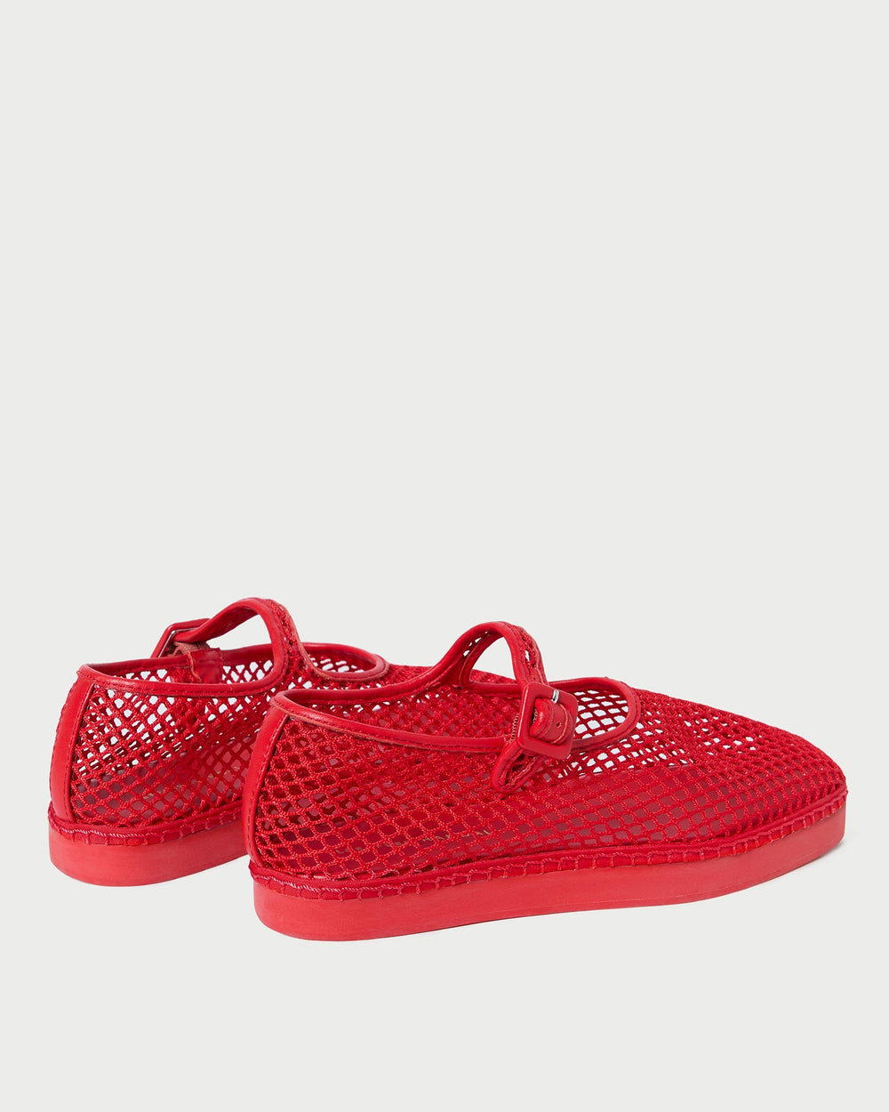 Loeffler Randall Women / Rita Red Netted Mary Jane