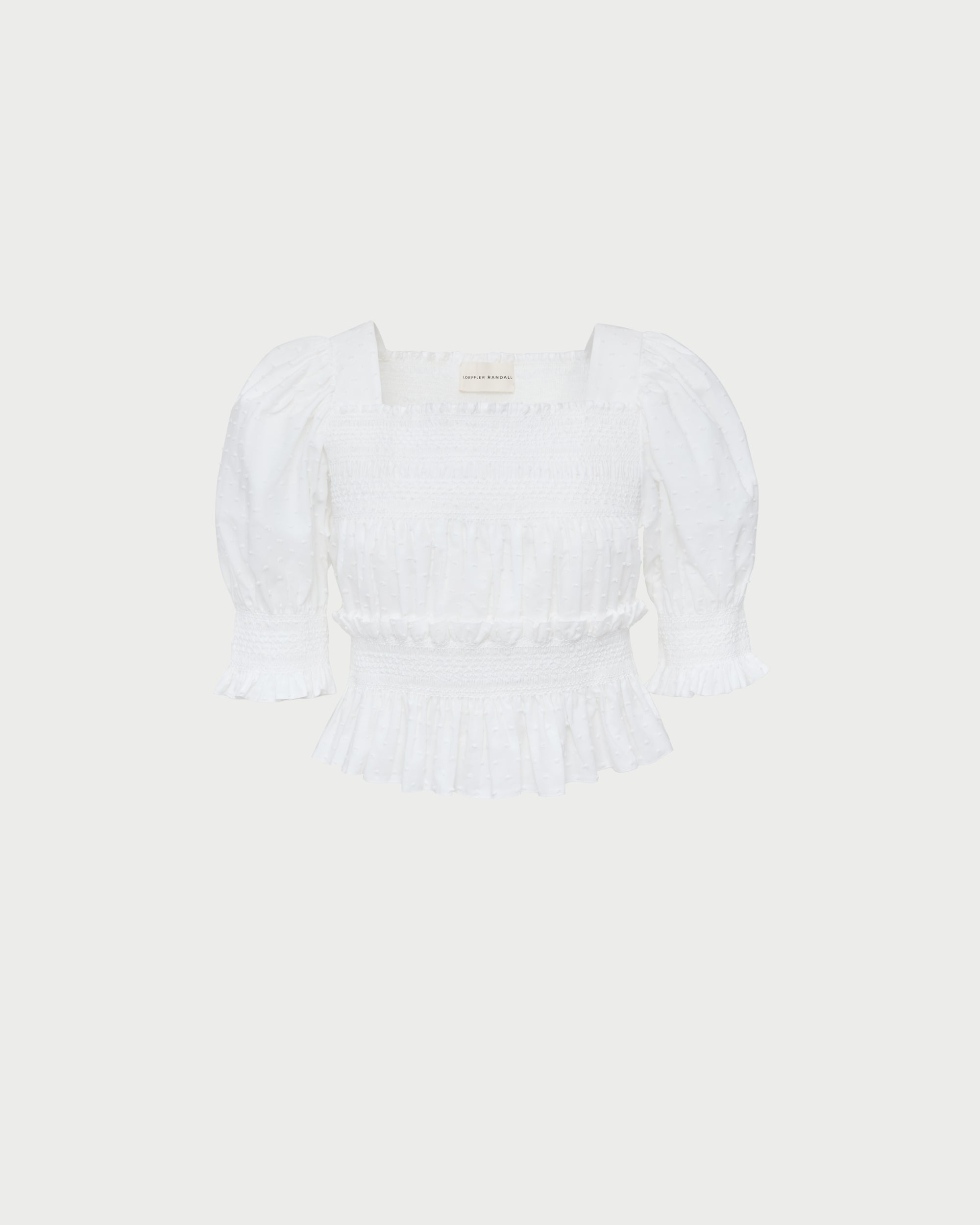 Loeffler Randall Women / Nicola Smocked Blouse