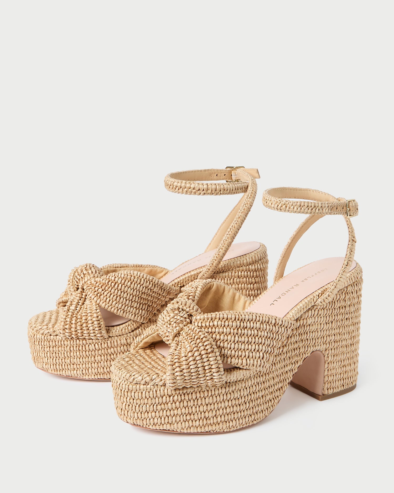 Loeffler Randall Women / Liza Natural Platform Sandal