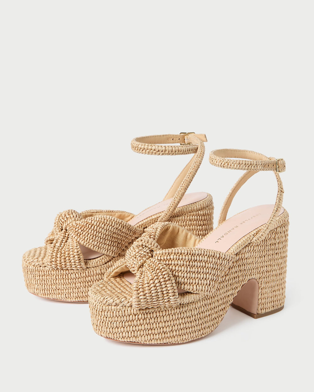 Loeffler Randall Women / Liza Natural Platform Sandal