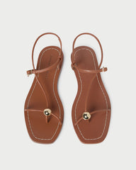Loeffler Randall Women / Lara Timber Leather Sandal