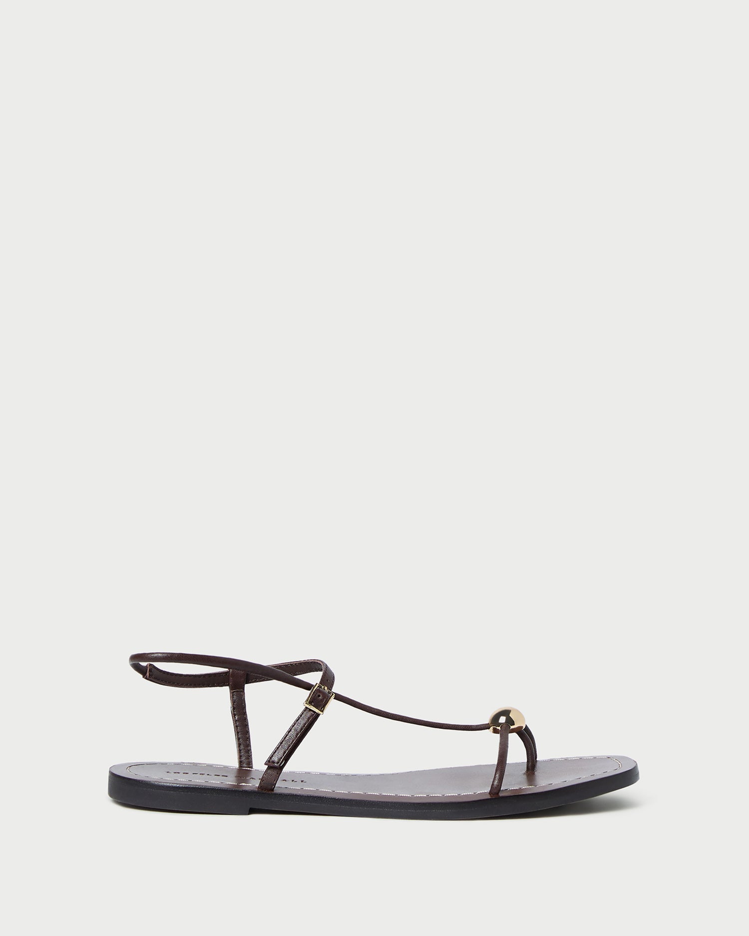 Loeffler Randall Women / Lara Espresso Leather Sandal