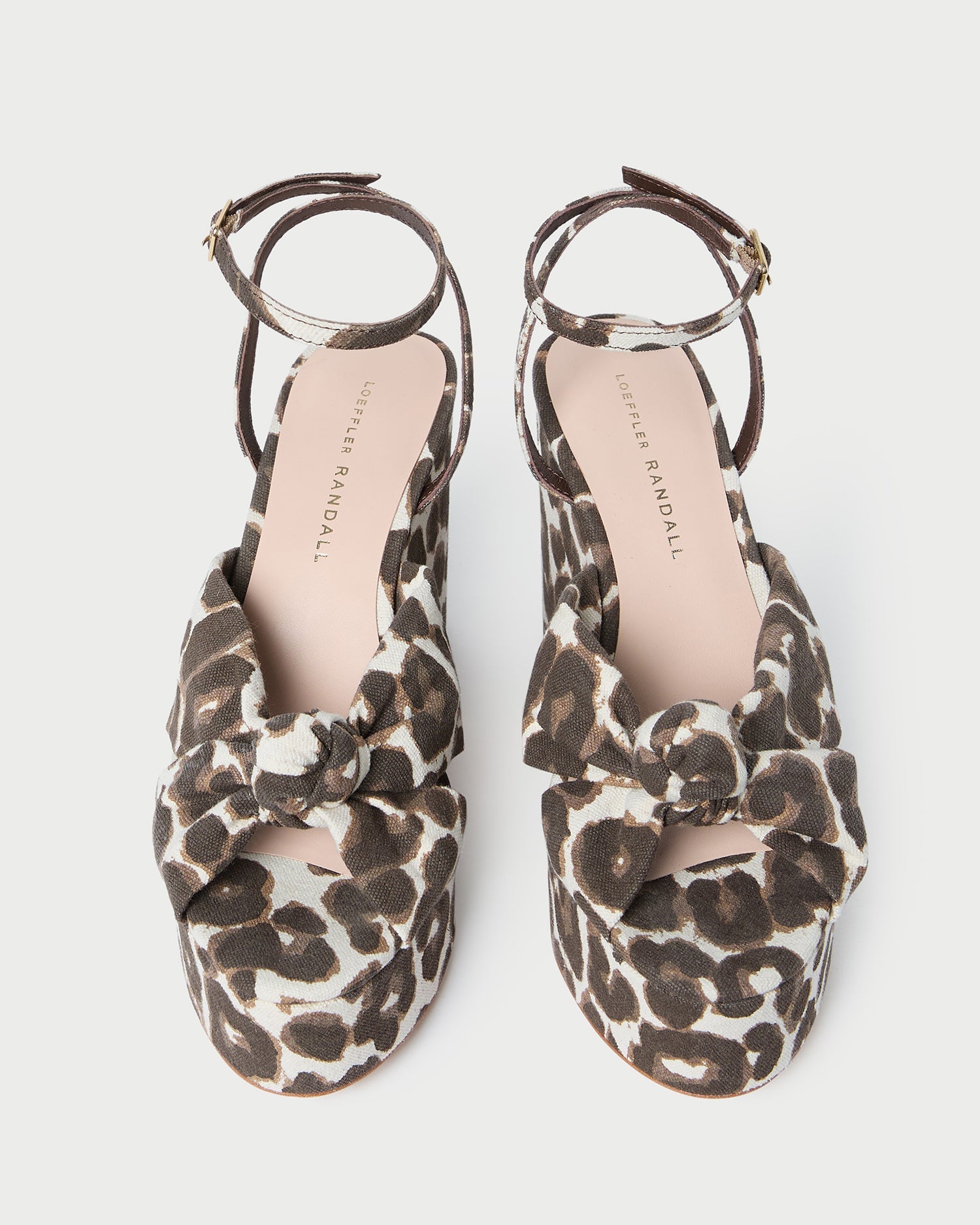 Loeffler Randall Women / Liza Leopard Platform Sandal