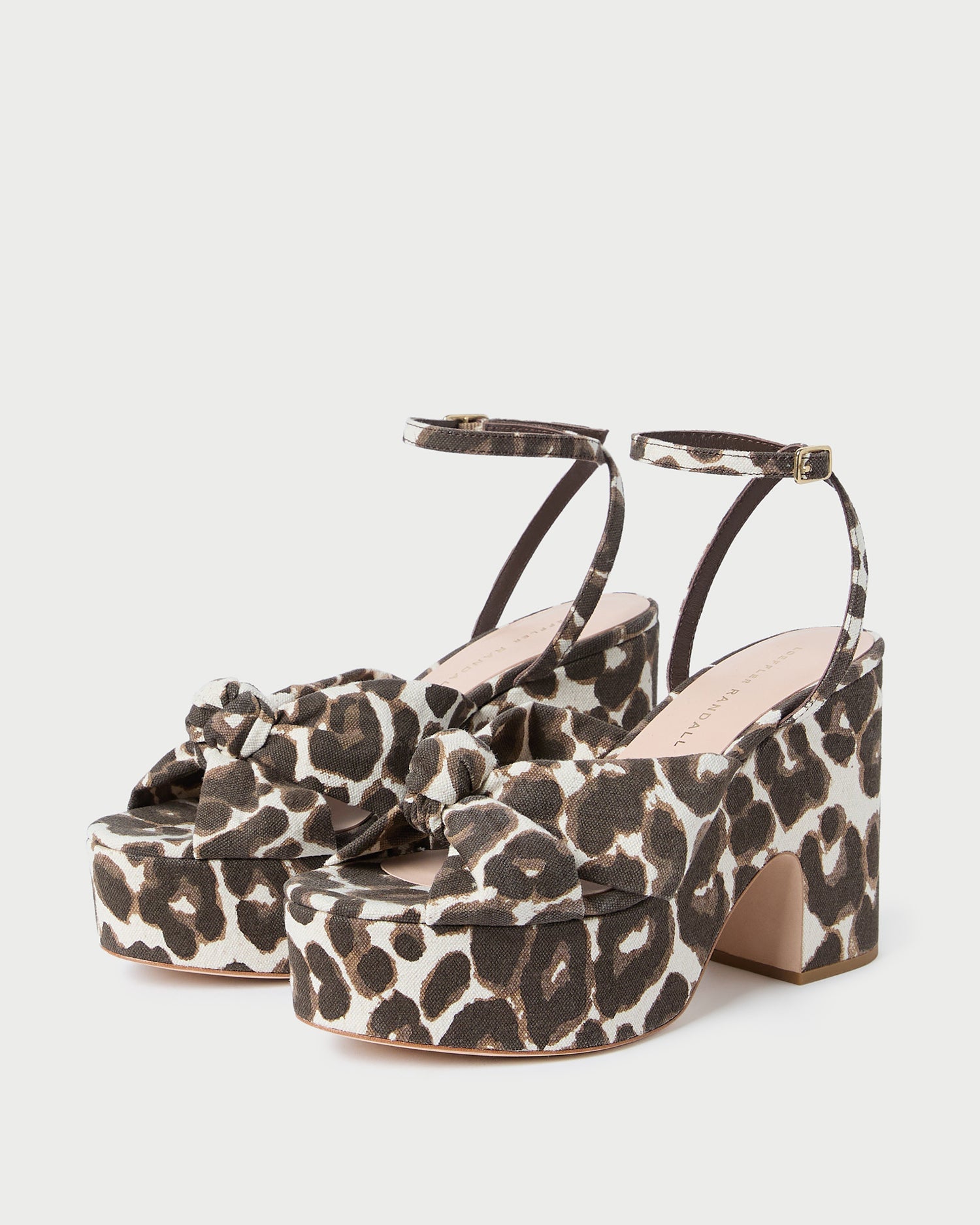 Loeffler Randall Women / Liza Leopard Platform Sandal