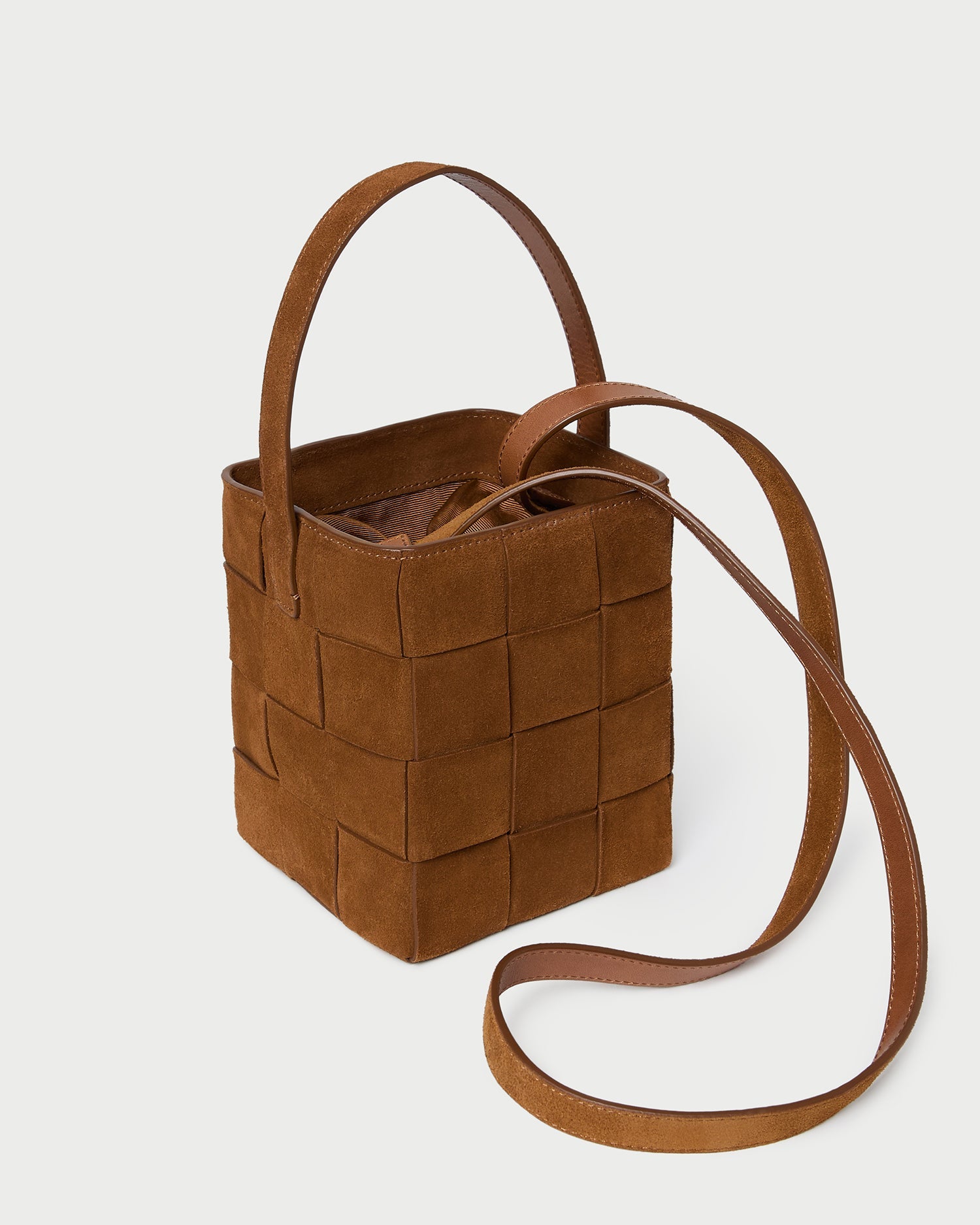Loeffler Randall Women / Laith Cacao Woven Bucket Bag