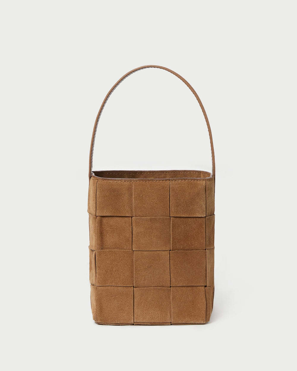 Loeffler Randall Women / Laith Toffee Suede Bucket Bag