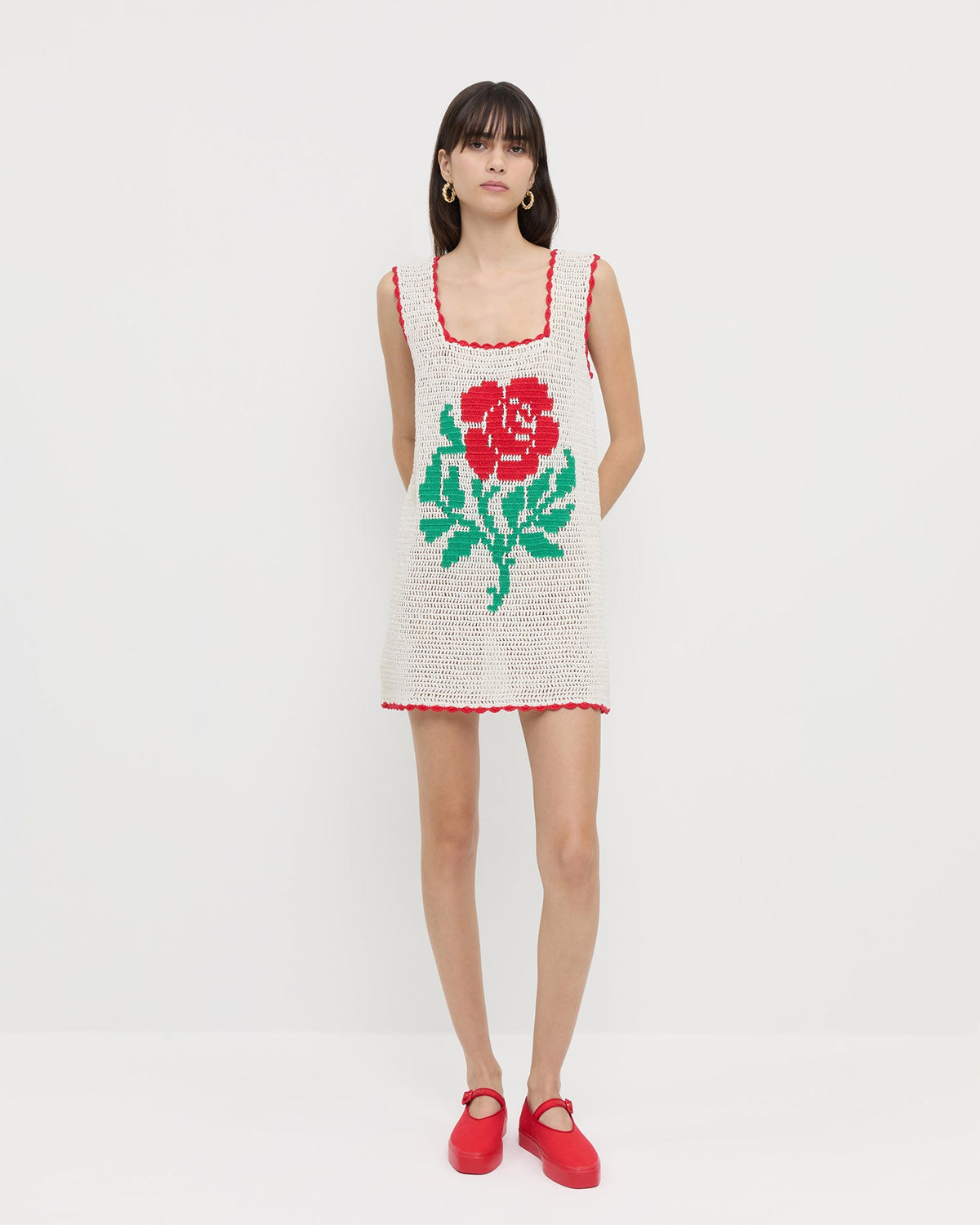 Loeffler Randall Women / Helena Crochet Dress