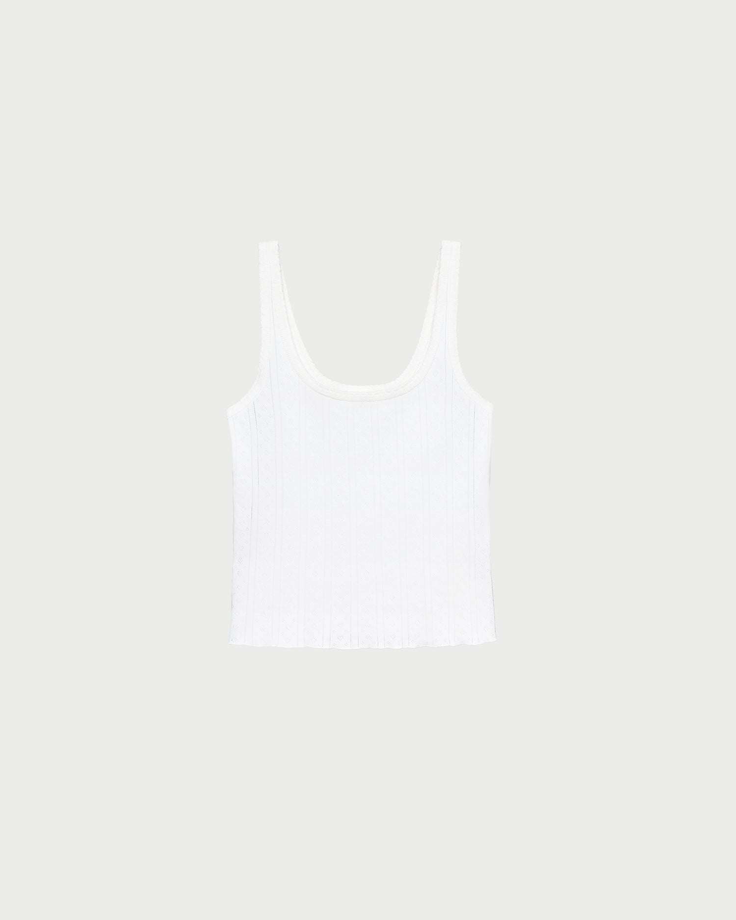 Loeffler Randall Women / Rylee Pointelle Tank Top