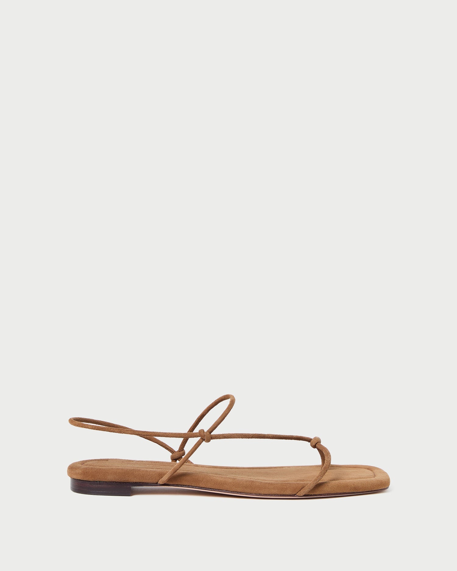 Loeffler Randall Women / Eleanor Cacao Suede Strappy Sandal