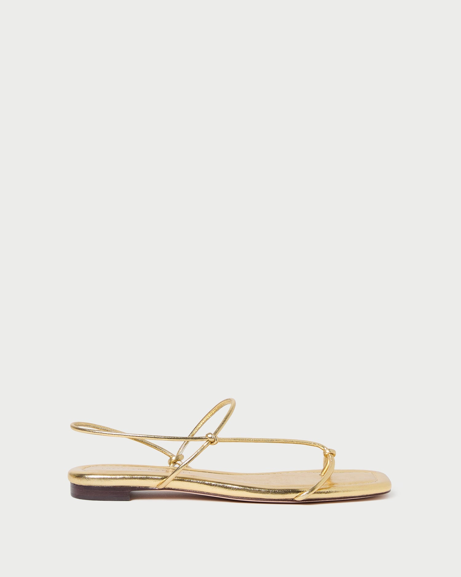 Loeffler Randall Women / Eleanor Gold Strappy Sandal
