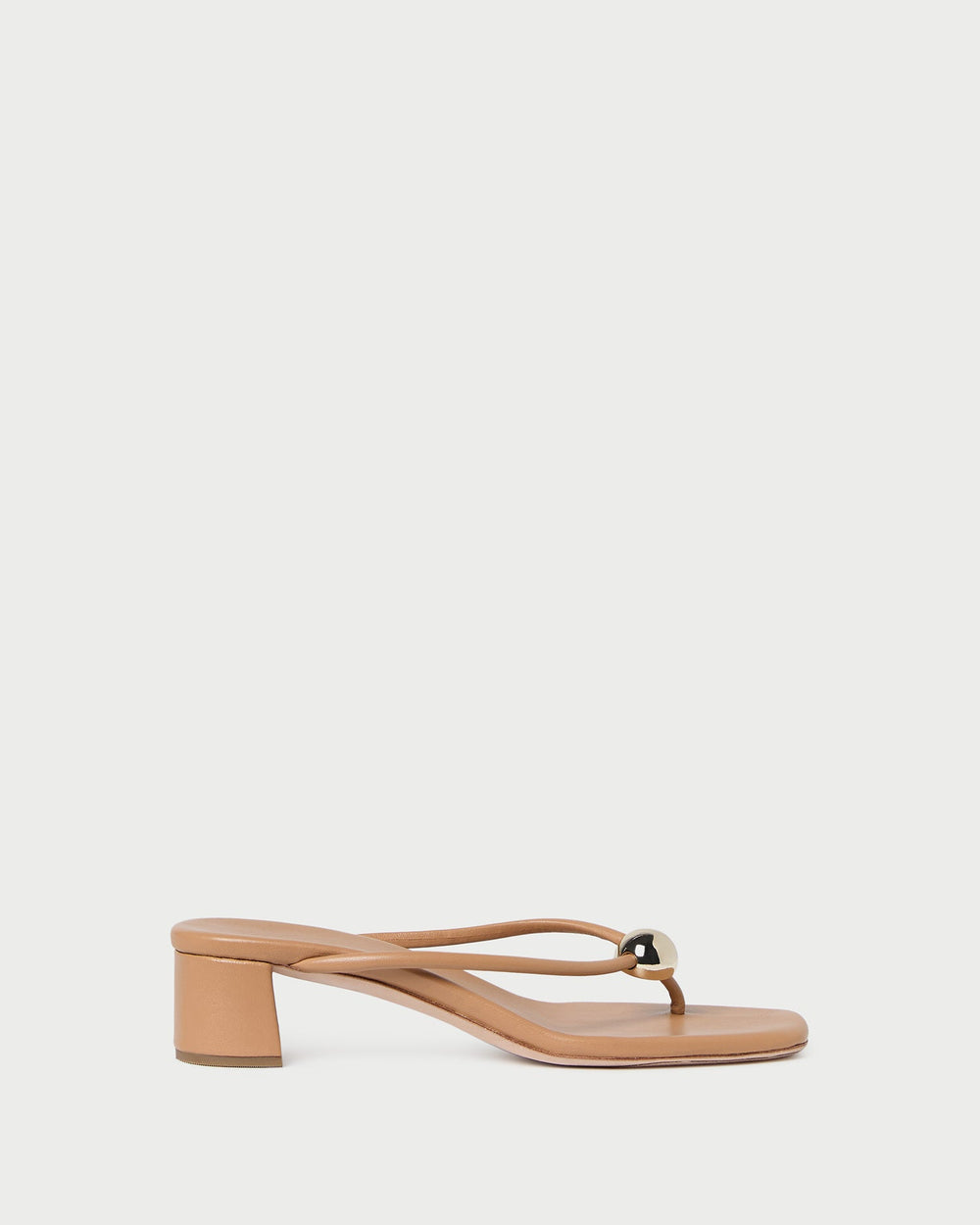 Loeffler Randall Women / Odessa Dune Leather Heeled Sandal