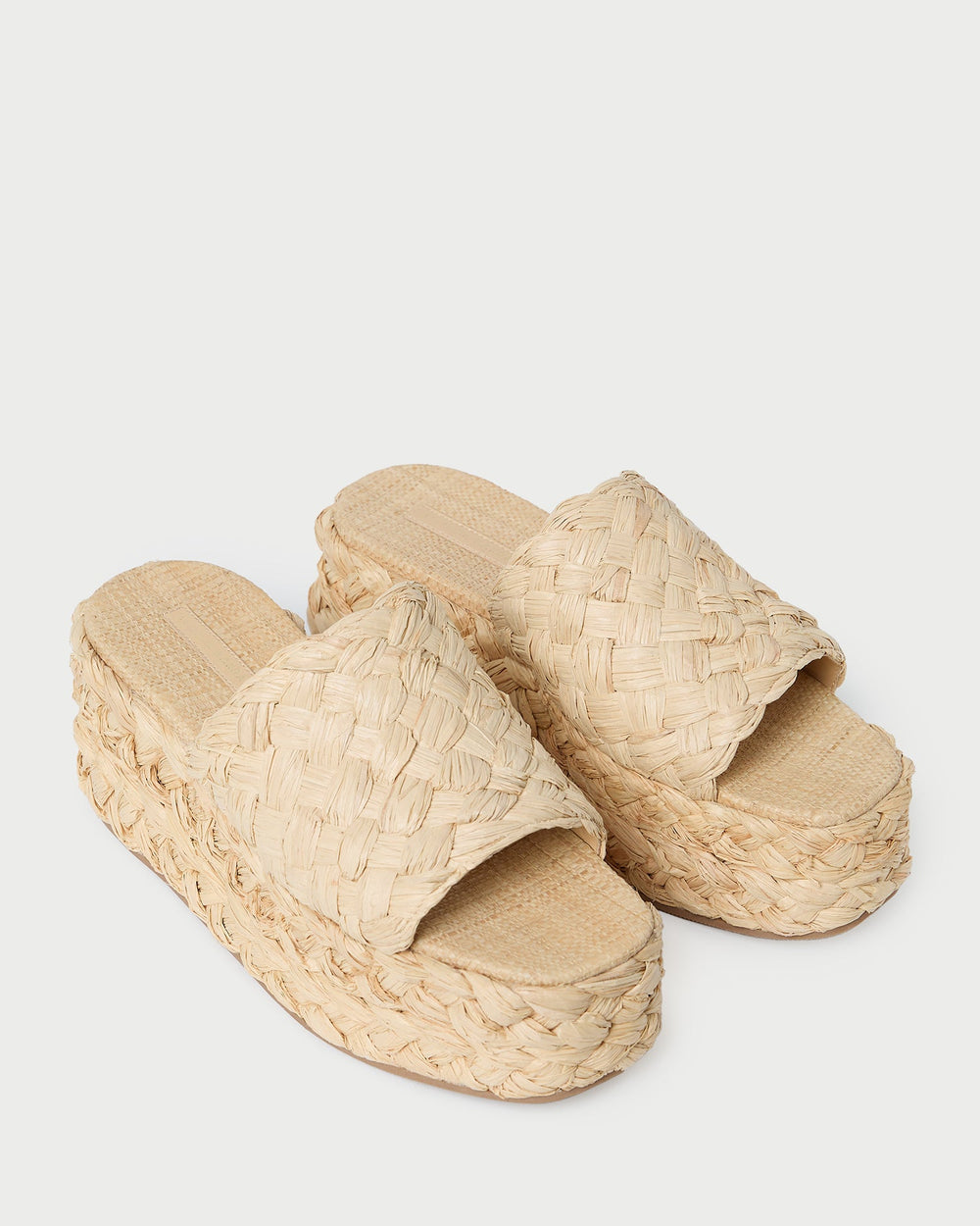 Loeffler Randall Women / Aaron Natural Braided Straw Mule