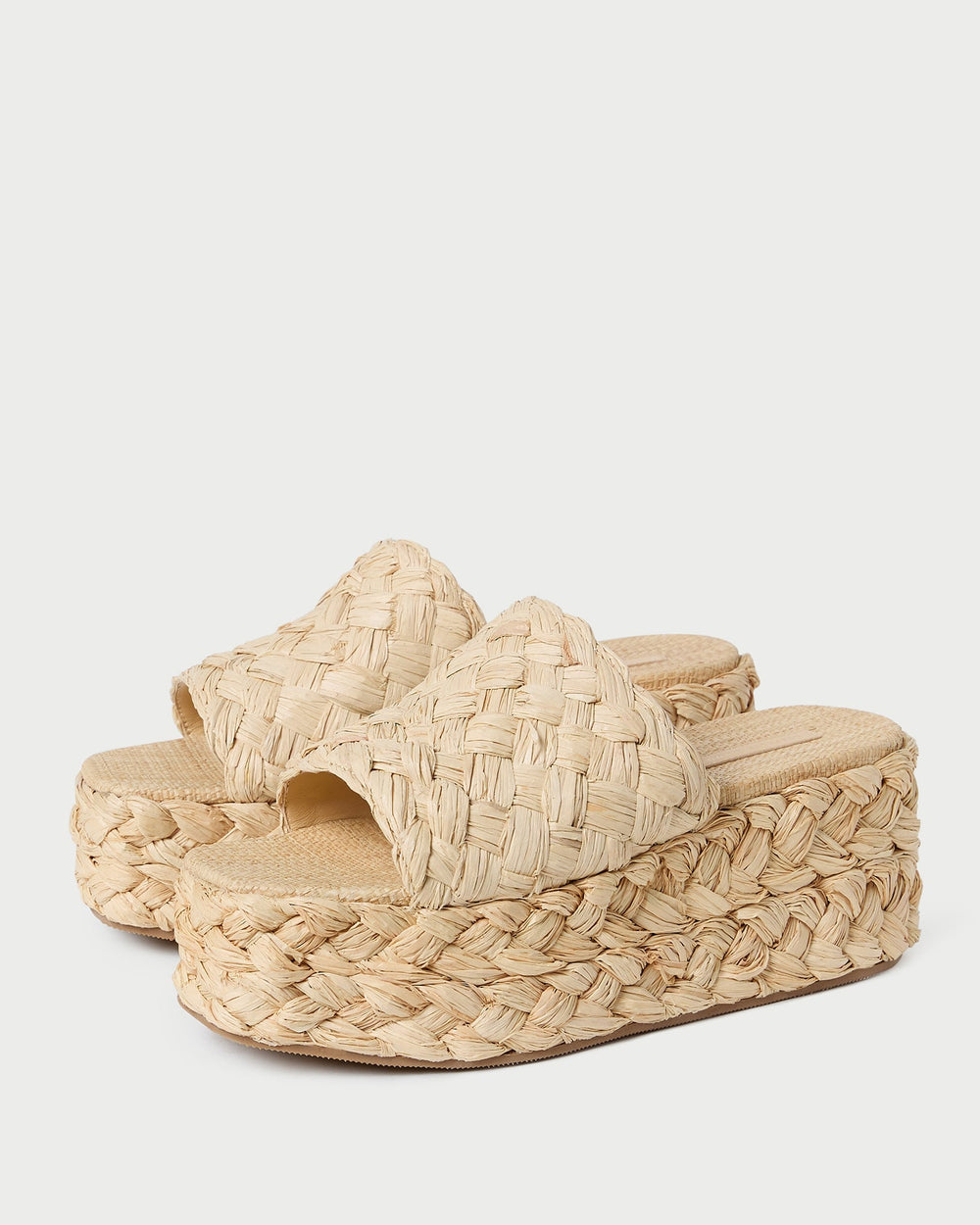 Loeffler Randall Women / Aaron Natural Braided Straw Mule