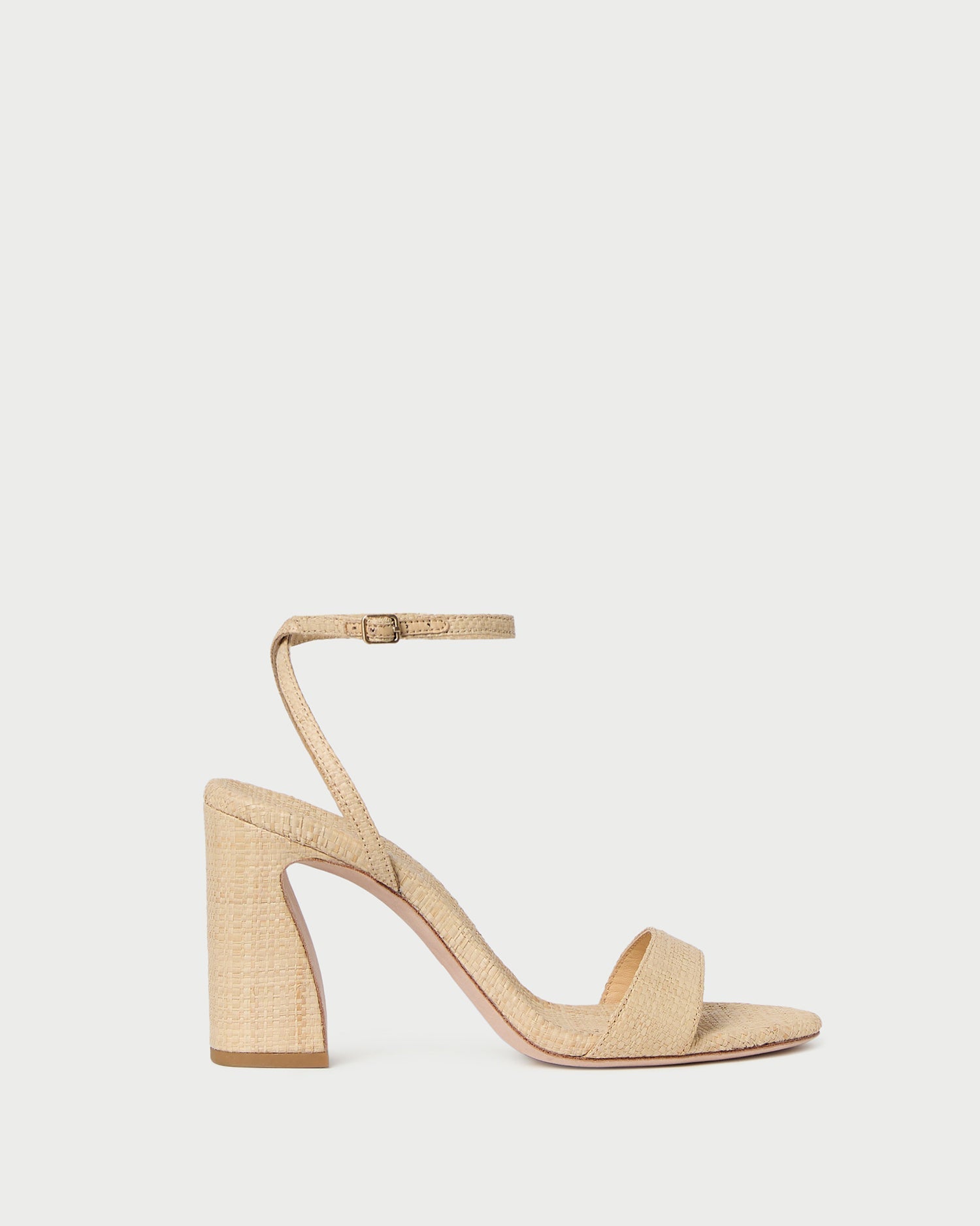 Loeffler Randall Women / Malia Natural Curved-Heel Sandal