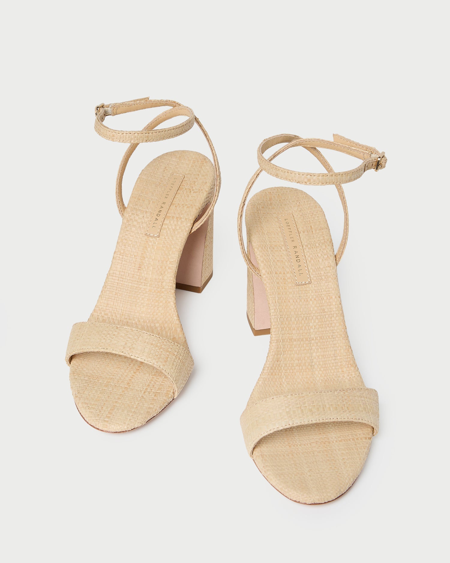 Loeffler Randall Women / Malia Natural Curved-Heel Sandal