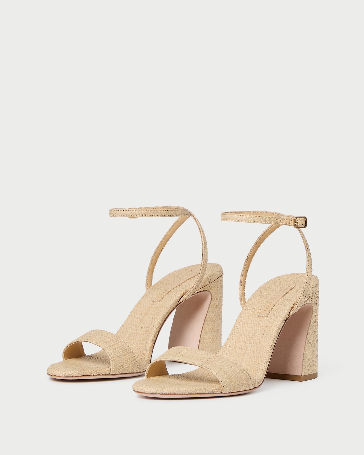 Loeffler Randall Women / Malia Natural Curved-Heel Sandal
