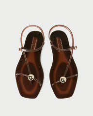Loeffler Randall Women / Dana Brown Strappy Jelly Sandal