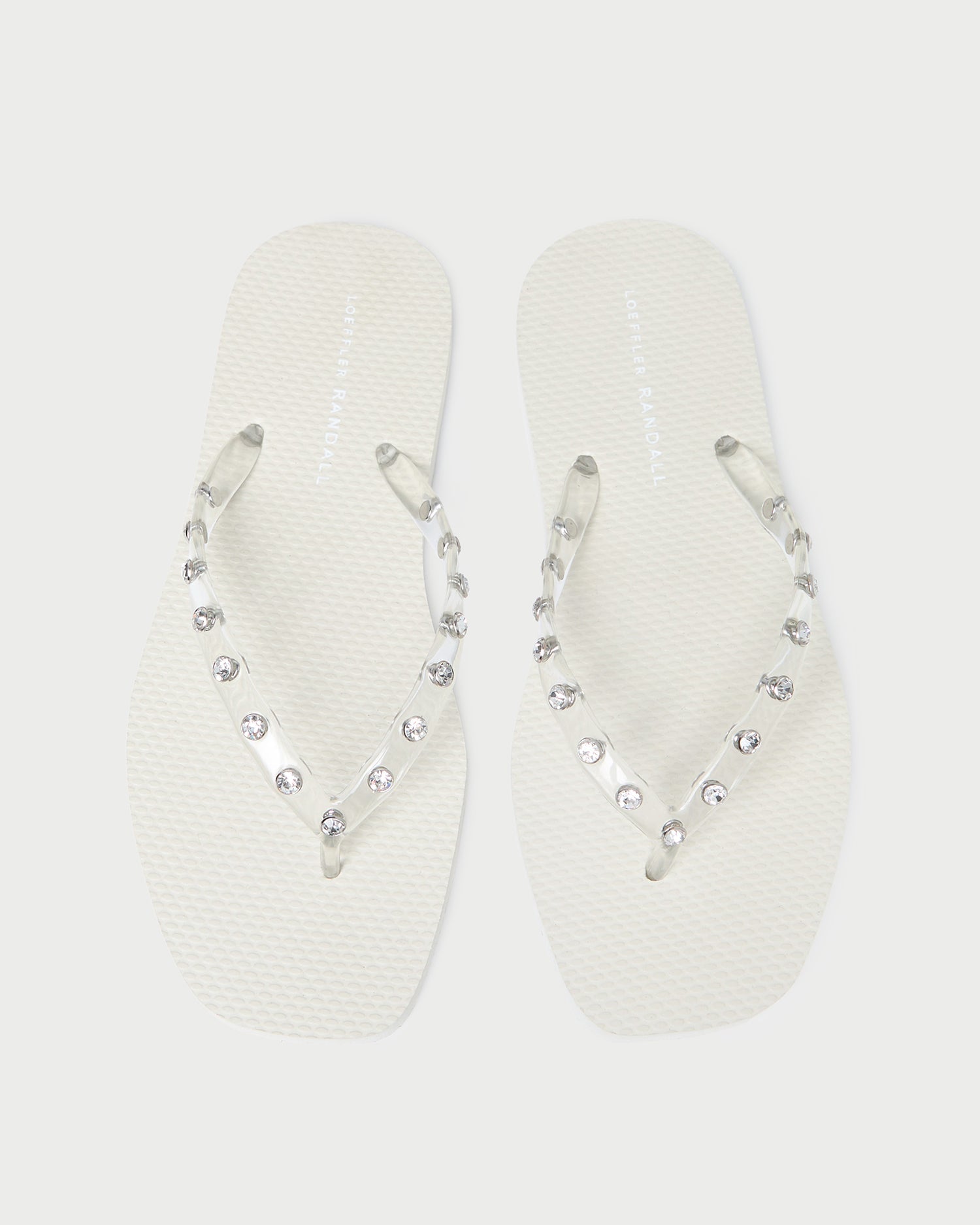 Loeffler Randall Women / Taryn Cream Jelly Flip Flop