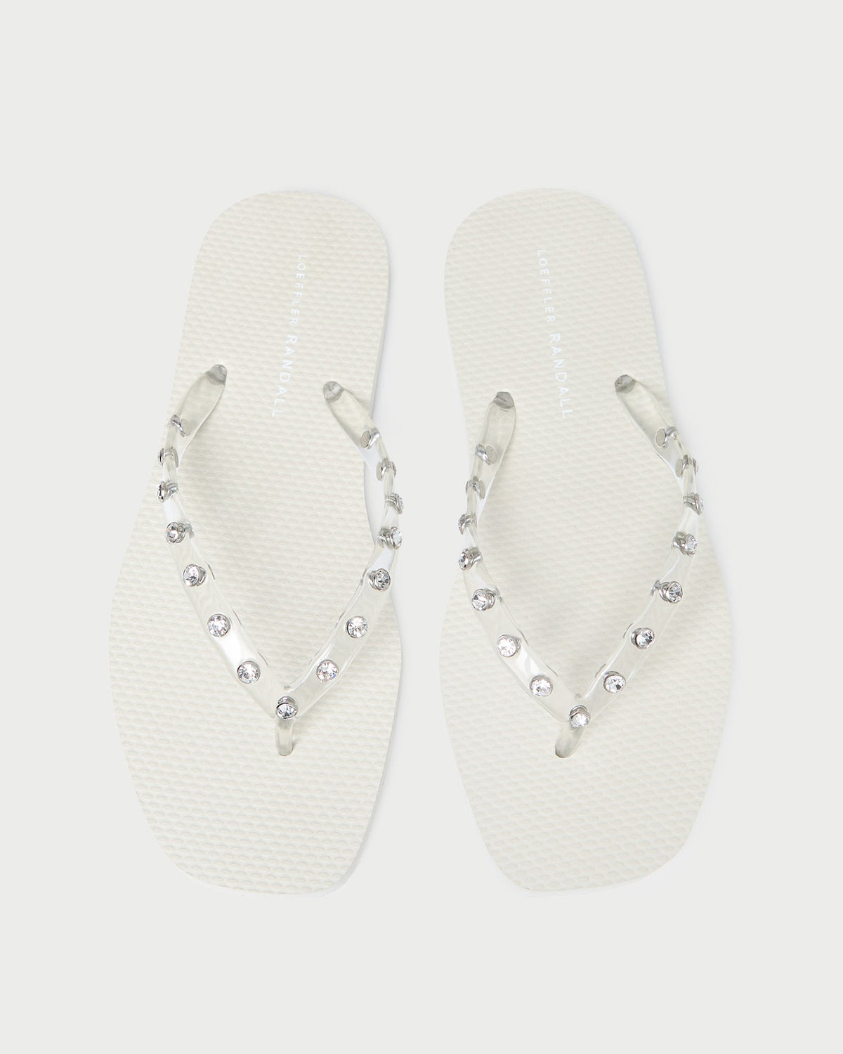Loeffler Randall Women / Taryn Cream Jelly Flip Flop
