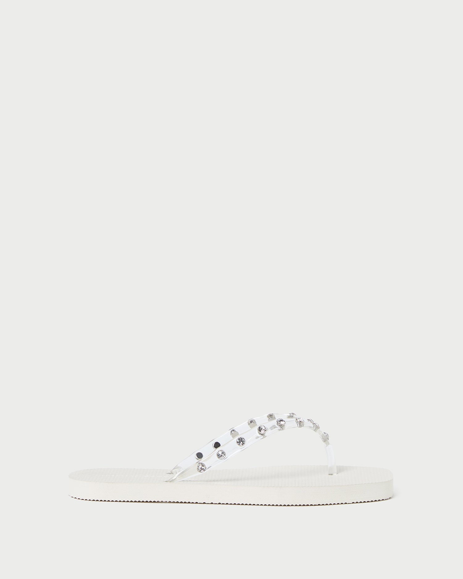 Loeffler Randall Women / Taryn Cream Jelly Flip Flop