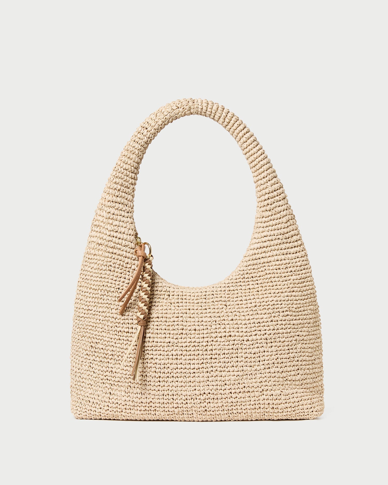Loeffler Randall Women / Willow Natural Woven Hobo Bag