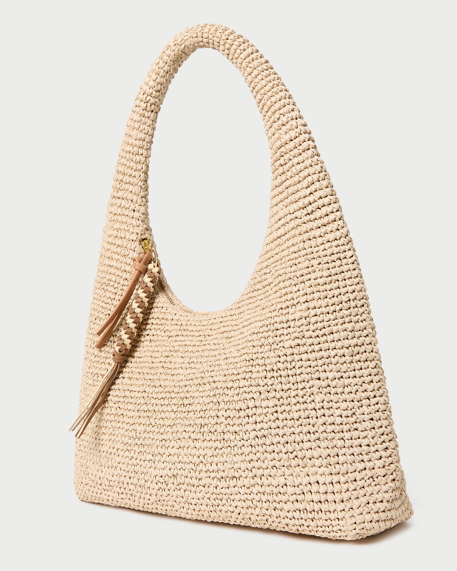 Loeffler Randall Women / Willow Natural Woven Hobo Bag