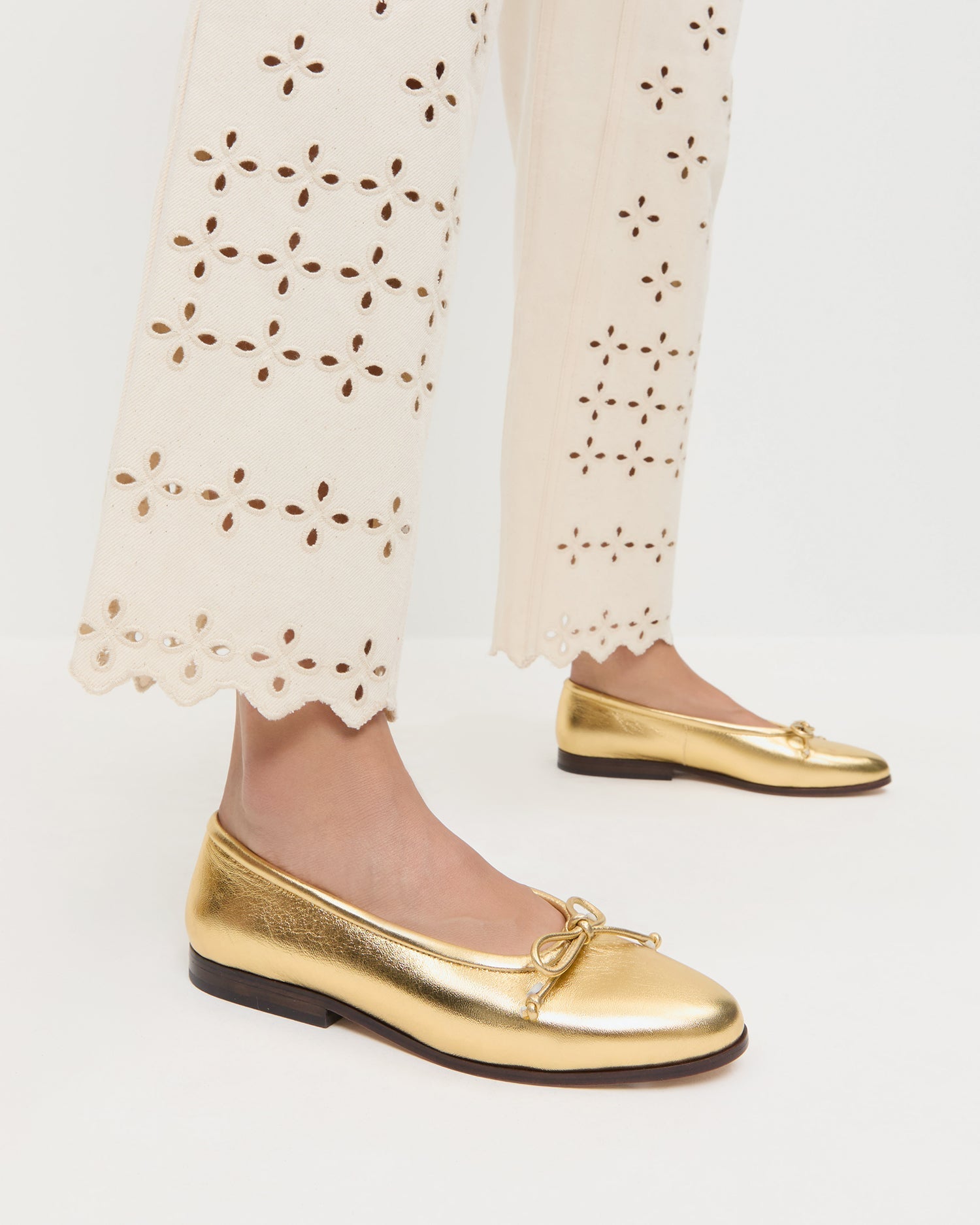 Loeffler Randall Women / Noelle Champagne Ballet Flat