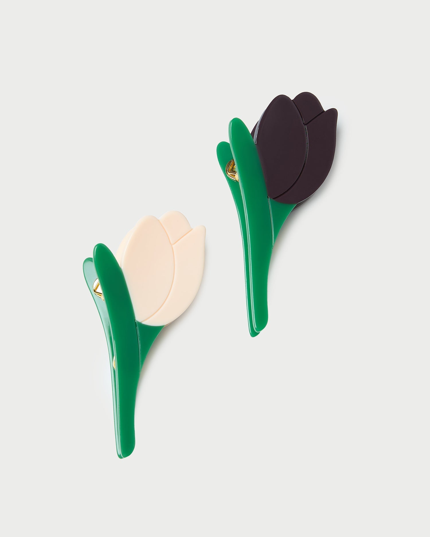 Loeffler Randall Women / Juniper Maroon/Butter Tulip Clip Set