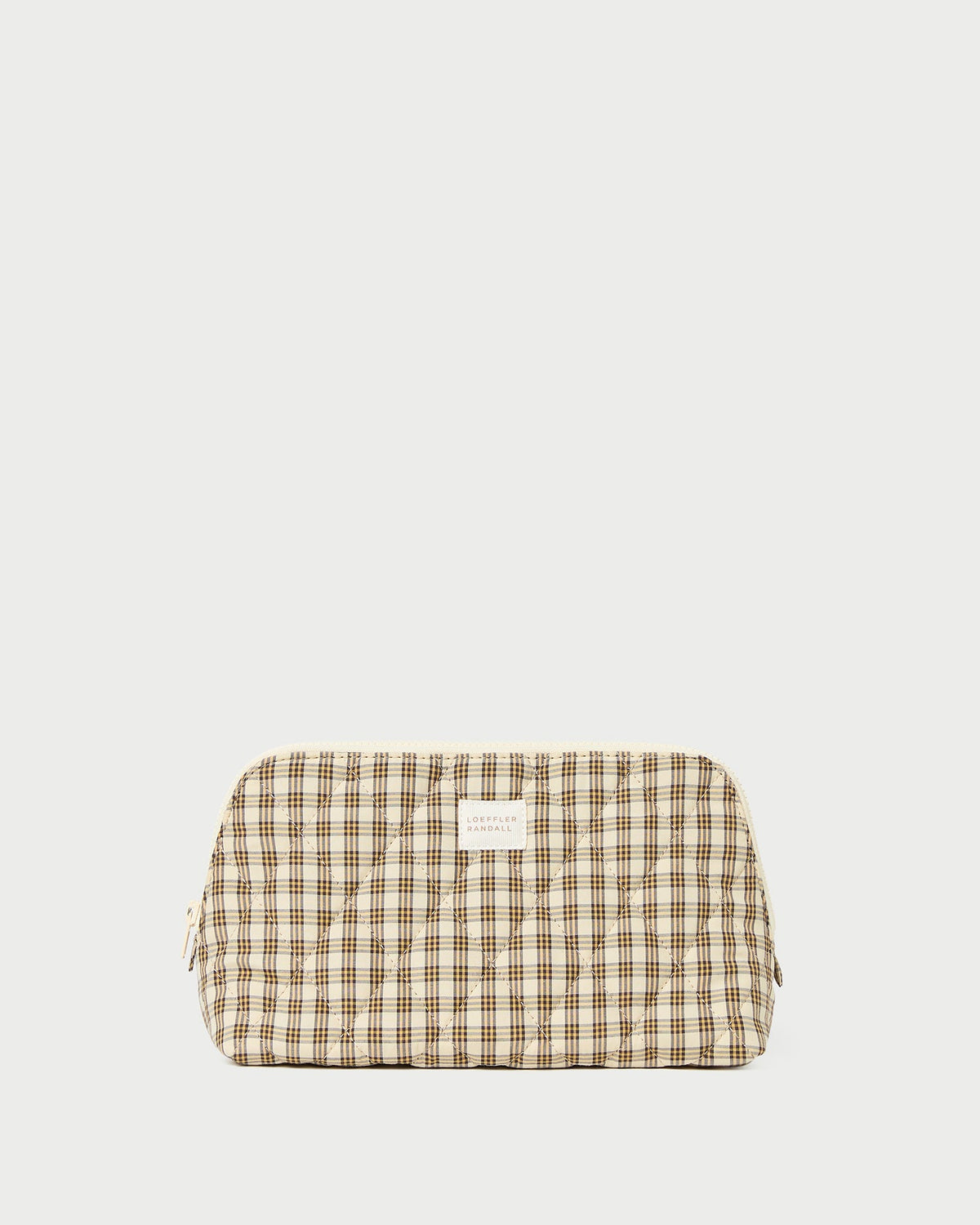 Loeffler Randall Women / Frances Butter Plaid Cosmetic Pouch