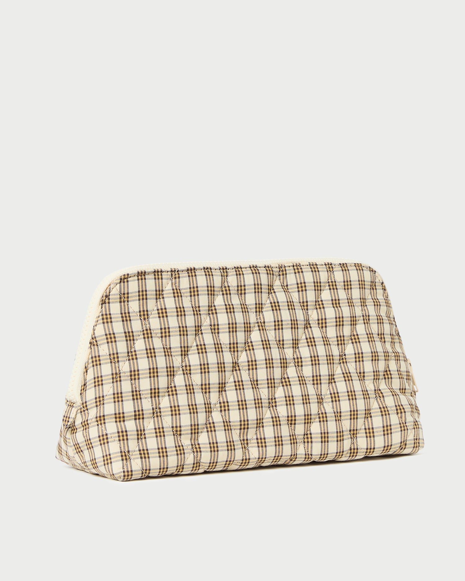 Loeffler Randall Women / Frances Butter Plaid Cosmetic Pouch