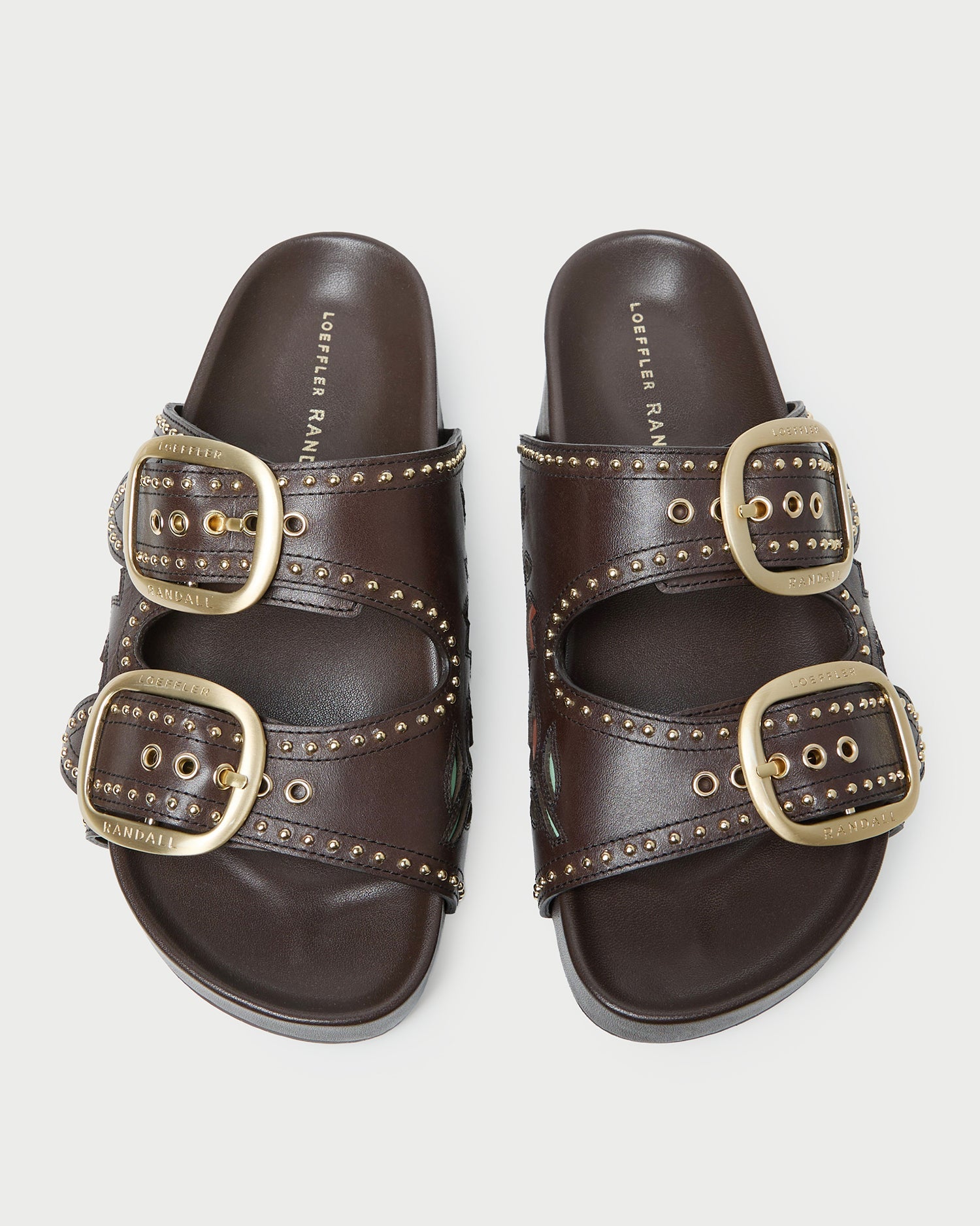 Loeffler Randall Women / Eve Brown Tulip Two-Band Sandal