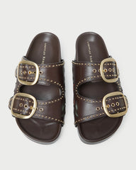Loeffler Randall Women / Eve Brown Tulip Two-Band Sandal
