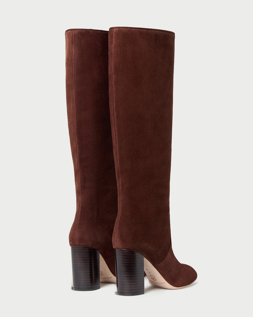 Loeffler Randall Women / Goldy Espresso Suede Tall Boot