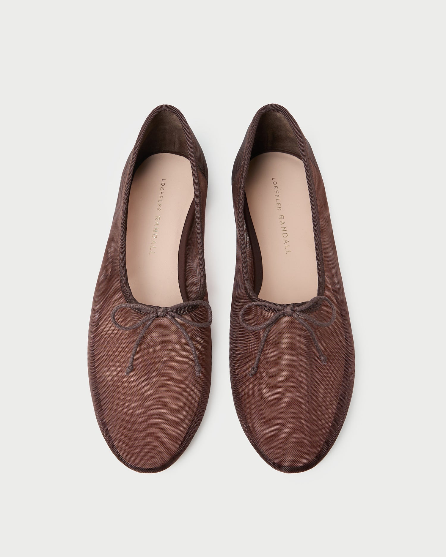 Loeffler Randall Women / Landon Chocolate Mesh Ballet Flat
