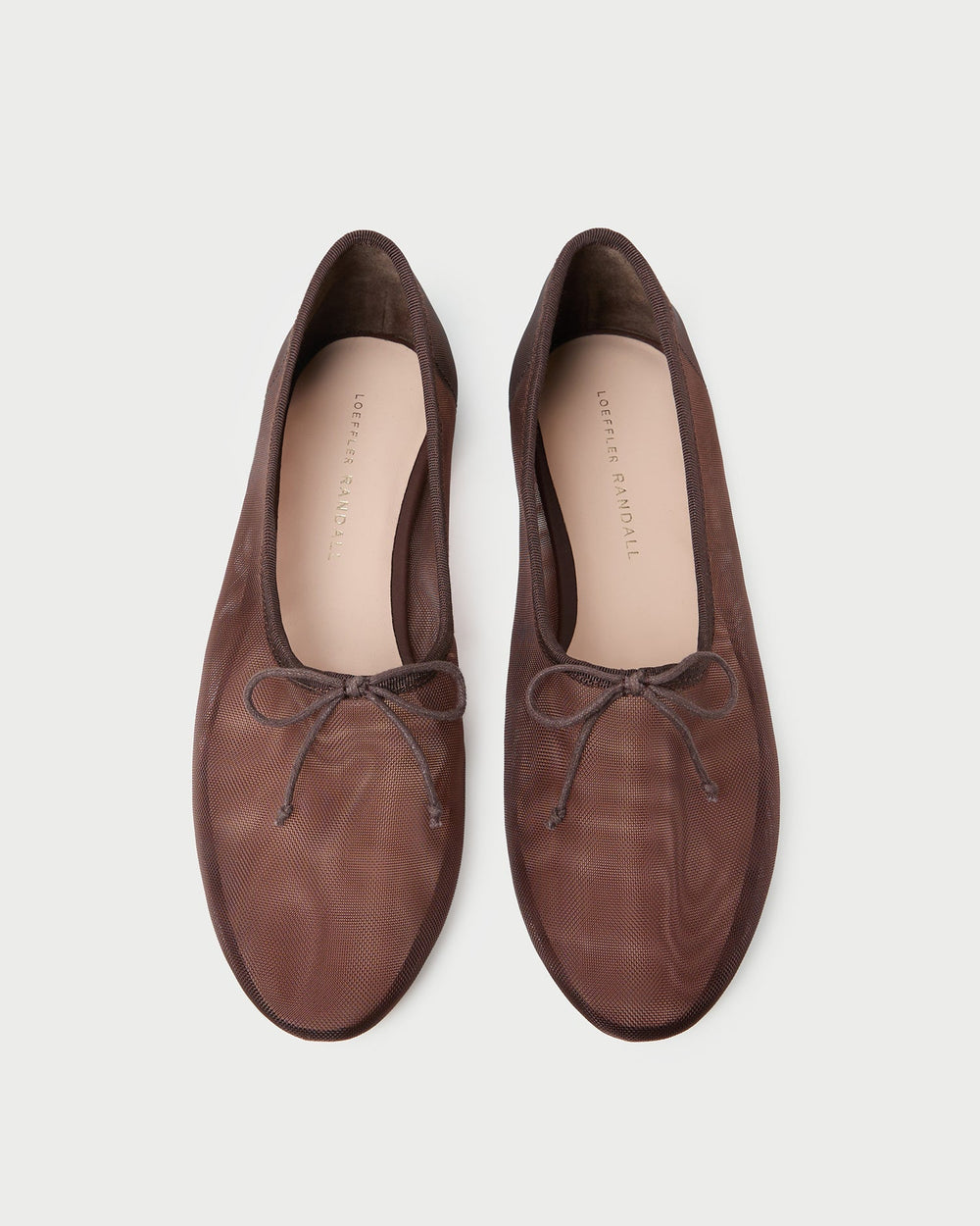 Loeffler Randall Women / Landon Chocolate Mesh Ballet Flat