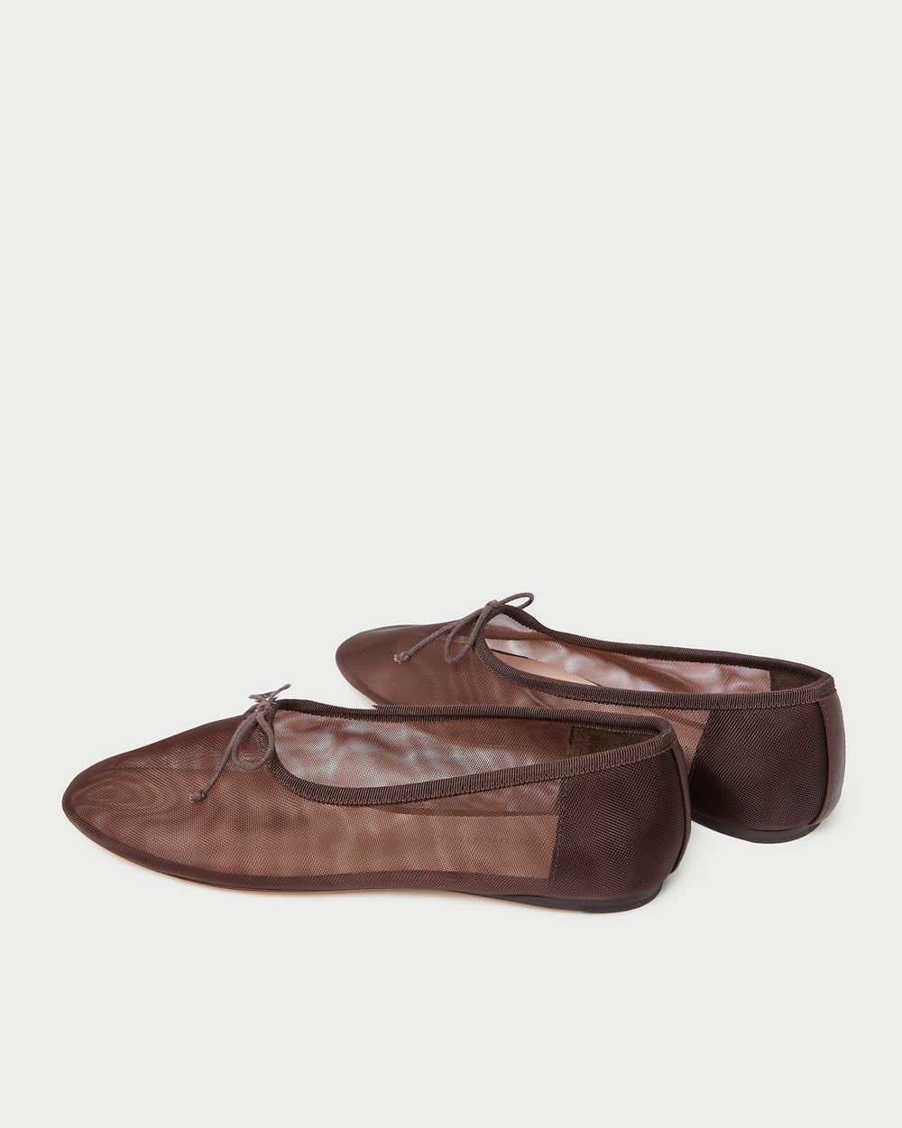 Loeffler Randall Women / Landon Chocolate Mesh Ballet Flat