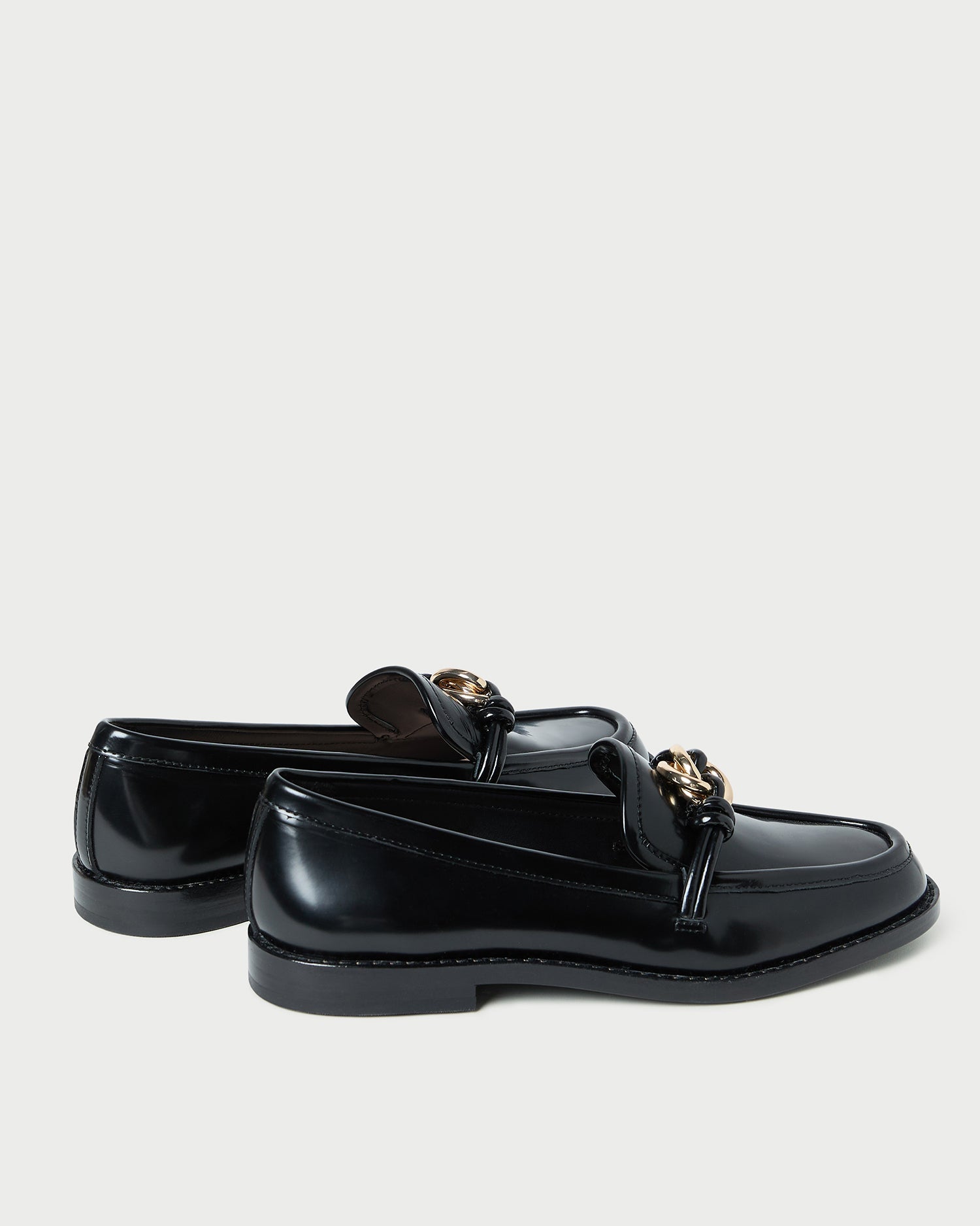 Loeffler Randall Women / Roma Black Leather Loafer
