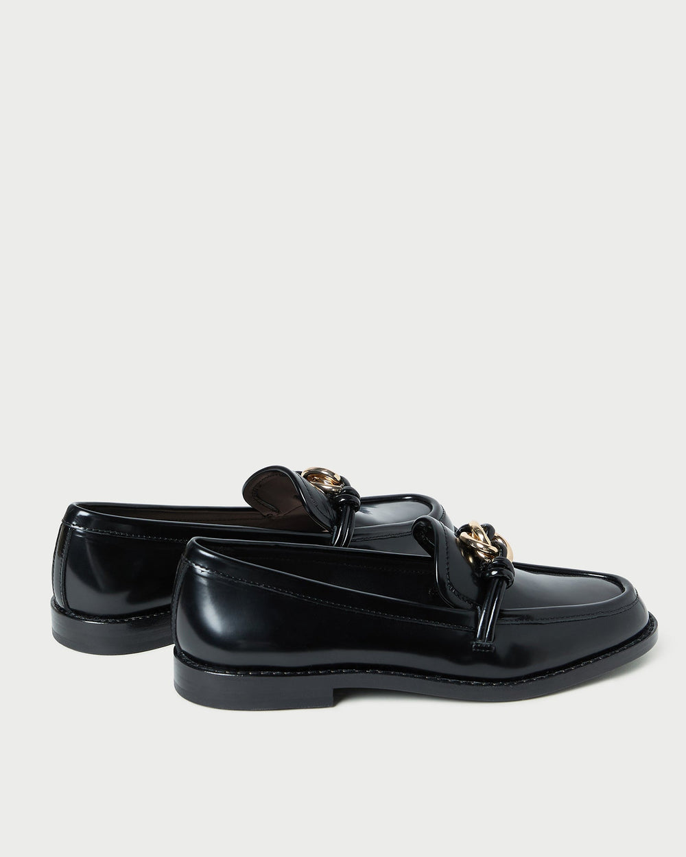 Loeffler Randall Women / Roma Black Leather Loafer