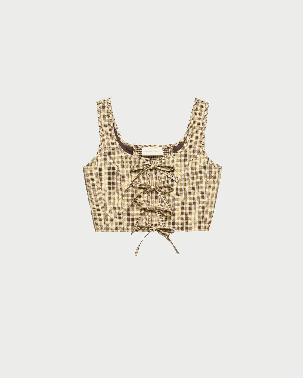Loeffler Randall Women / Callista Tie-Front Vest