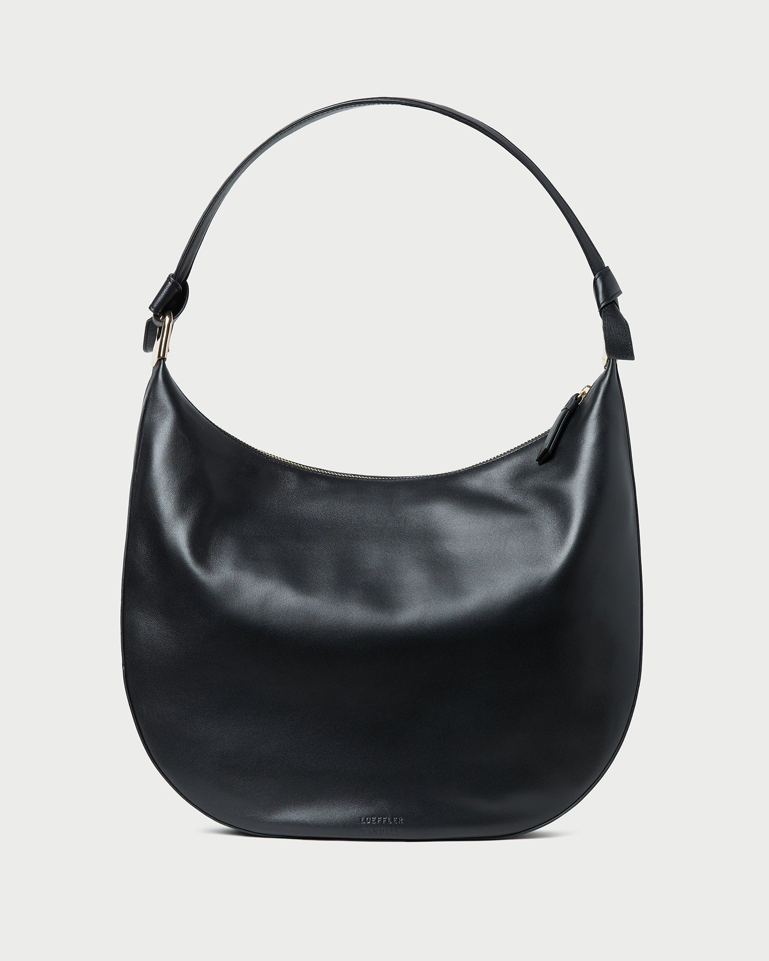Loeffler Randall Women / Morgan Black Leather Shoulder Bag