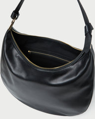 Loeffler Randall Women / Morgan Black Leather Shoulder Bag