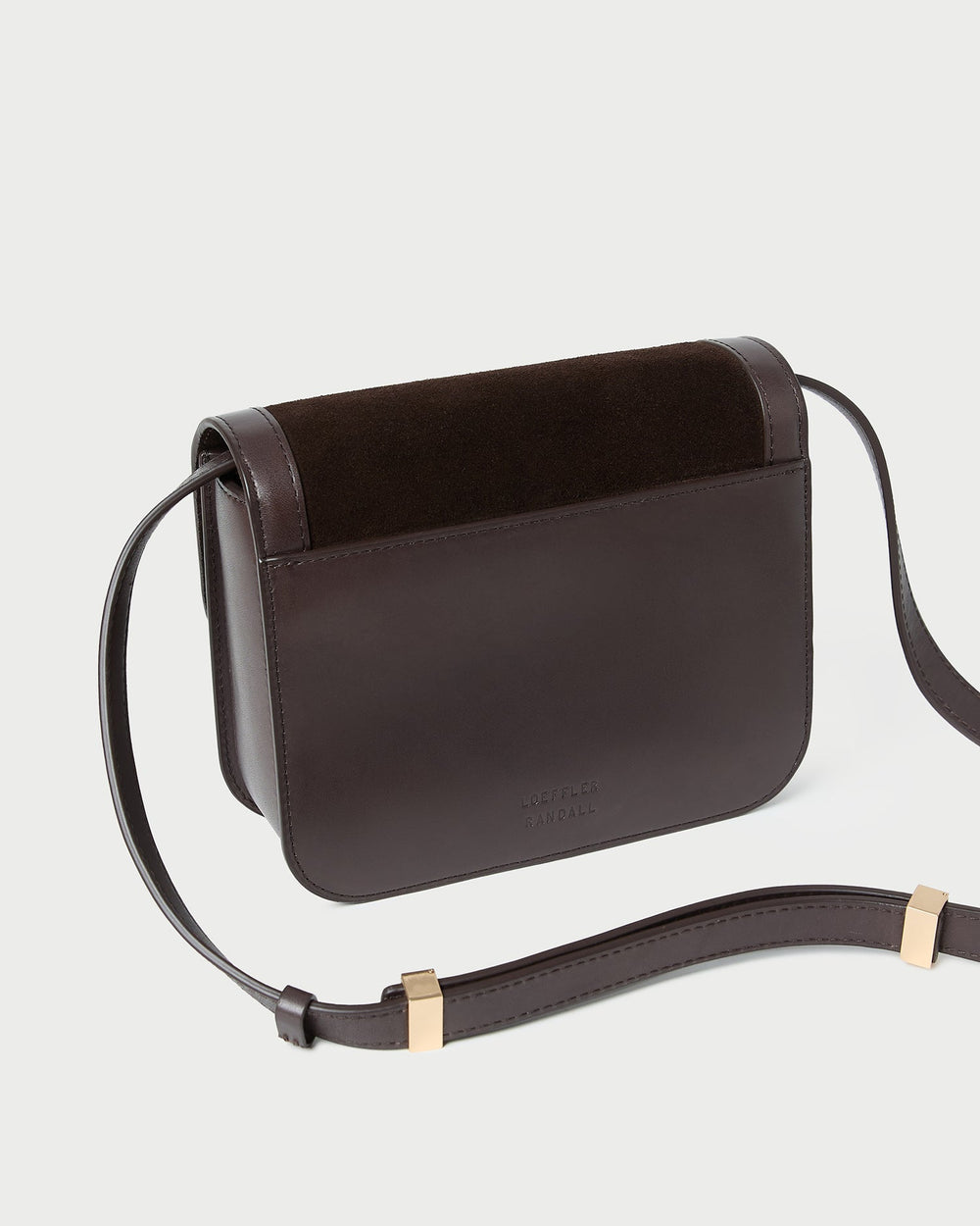 Loeffler Randall Women / Desi Brown Suede Crossbody
