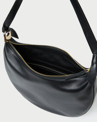 Loeffler Randall Women / Harlow Black Leather Shoulder Bag