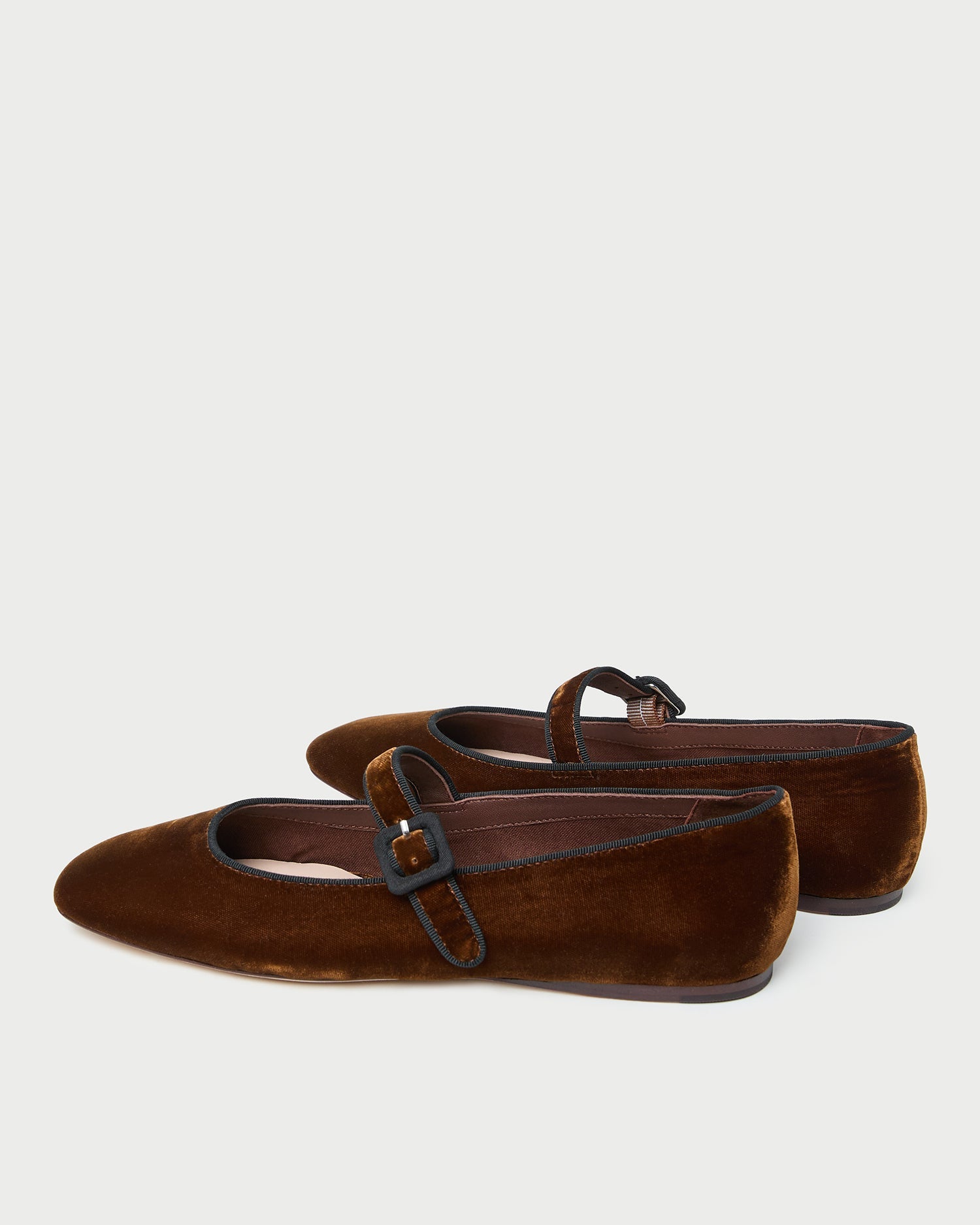 Loeffler Randall Women / Ginger Brown Velvet Mary Jane