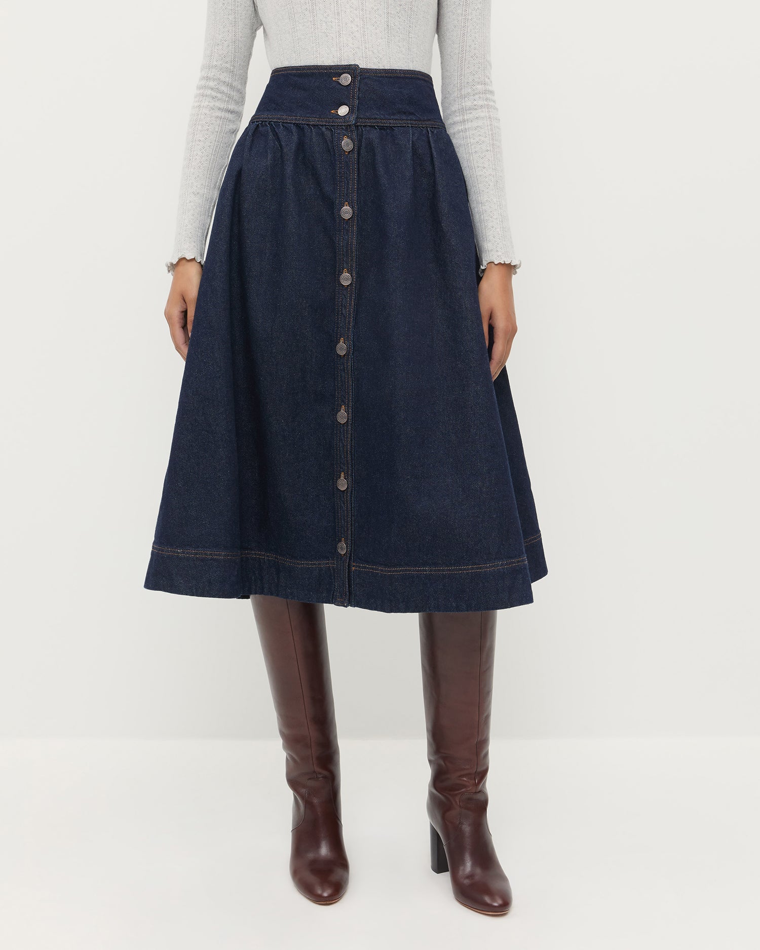Loeffler Randall Women / Ruthie Denim Skirt