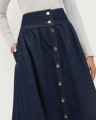 Loeffler Randall Women / Ruthie Denim Skirt